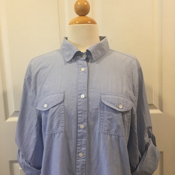 J. Crew Chambray Tunic - Picture 3 of 7
